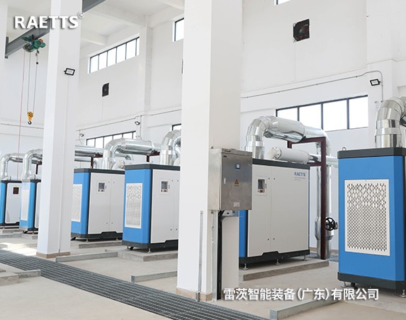 年省電預計320萬元+！雷茨11臺磁懸浮風機【含8臺德國進口】在珠海富山三廠投運！